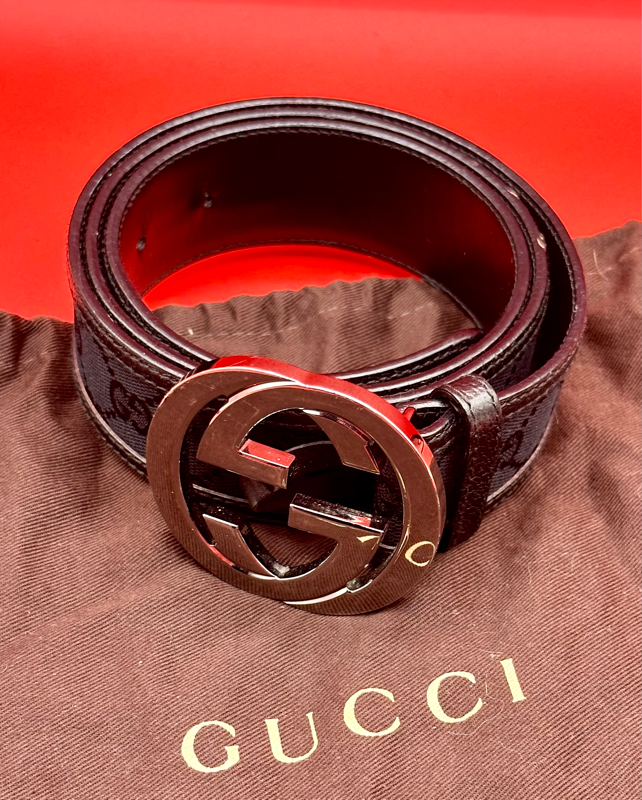 Large Gucci Belt Life of Luxury LLC